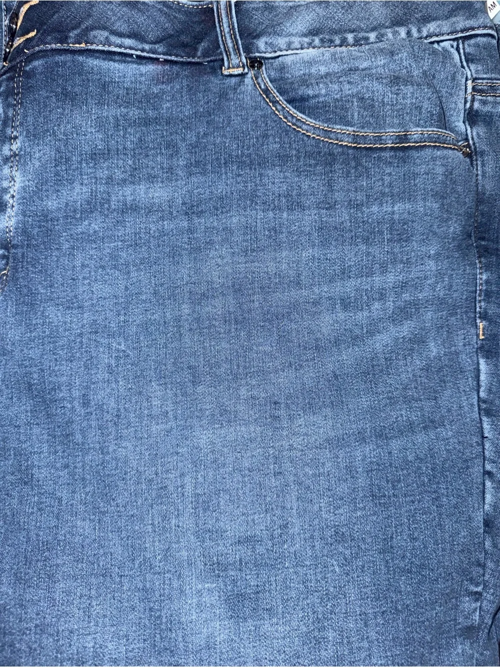 Lane Bryant Dark Blue Straight Leg Jeans